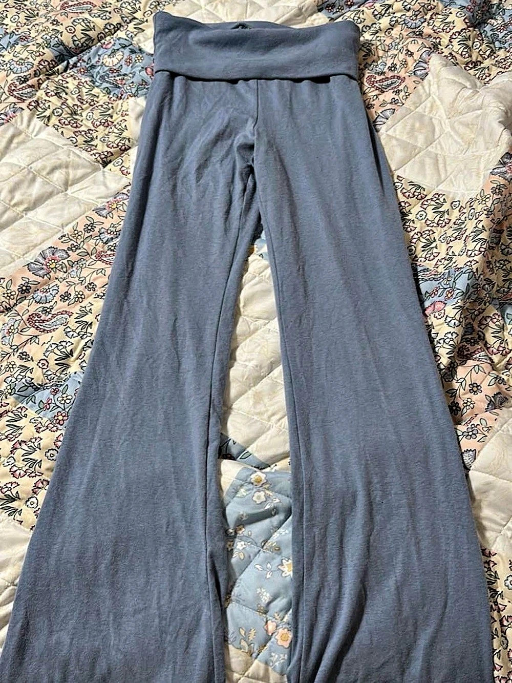 Wild Fable Women's Wide Leg Pants in Blue Like New